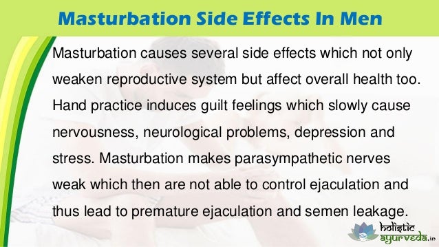 side effects masturbation male Gay campground ava mo
